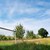 Fußballtor im Feld Fußballtor im Feld