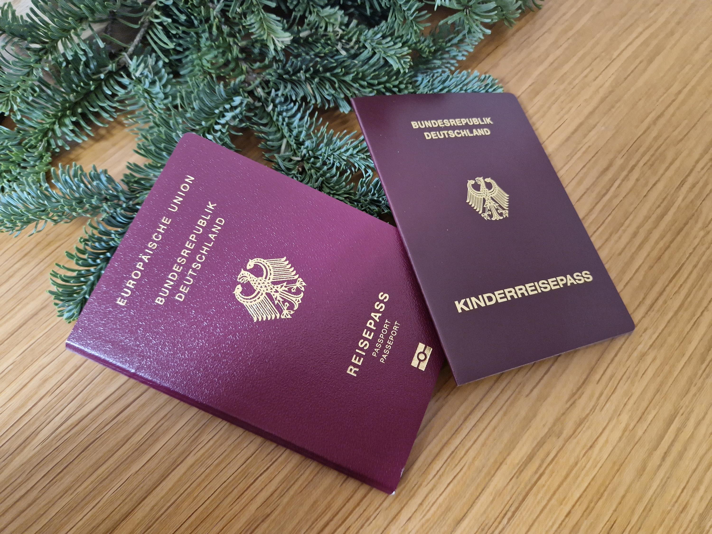 Änderungen zu Reisepässen und Kinderreisepässen