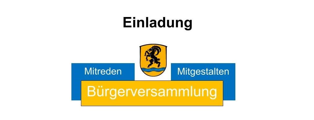 Bürgerversammlungen